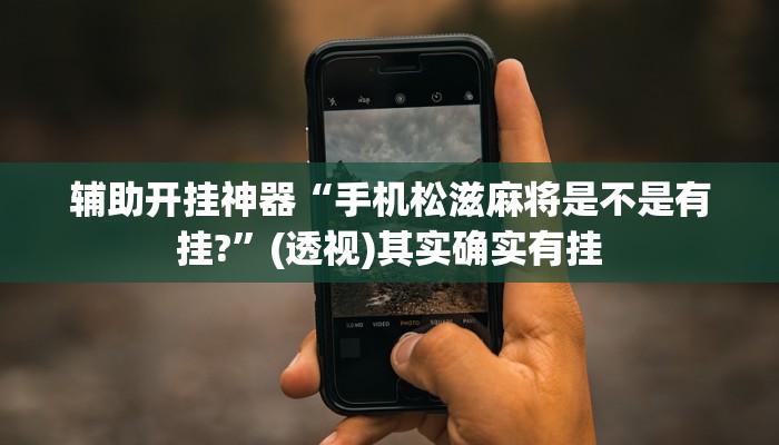 辅助开挂神器“手机松滋麻将是不是有挂?”(透视)其实确实有挂