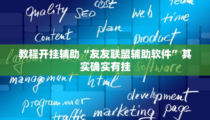 教程开挂辅助“友友联盟辅助软件”其实确实有挂