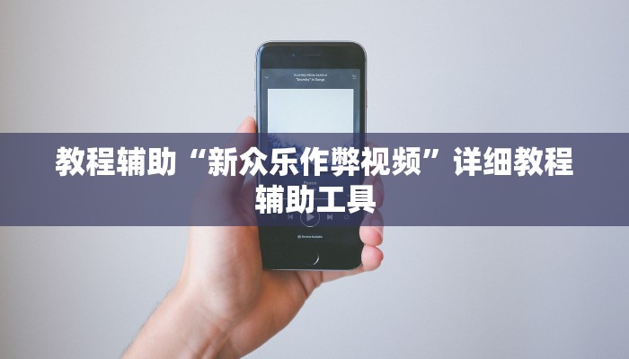 教程辅助“新众乐作弊视频”详细教程辅助工具