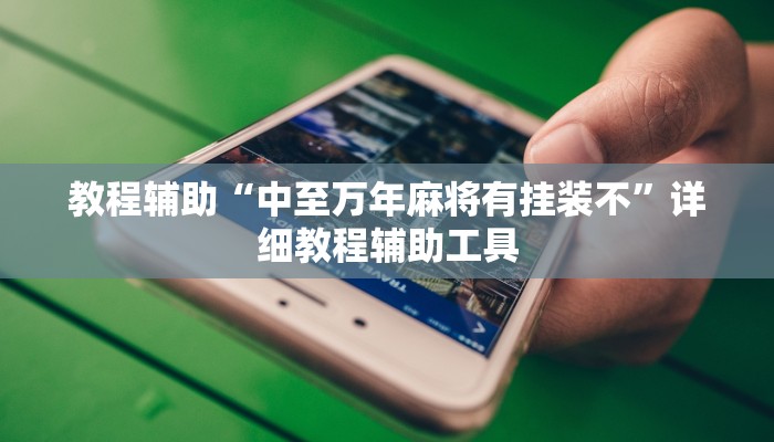 教程辅助“中至万年麻将有挂装不”详细教程辅助工具