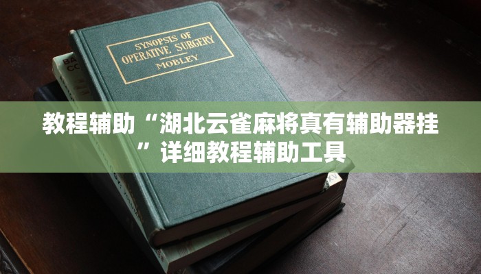 教程辅助“湖北云雀麻将真有辅助器挂”详细教程辅助工具