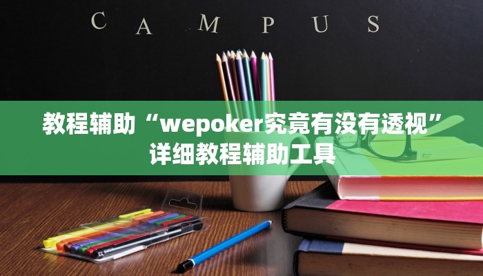 教程辅助“wepoker究竟有没有透视”详细教程辅助工具