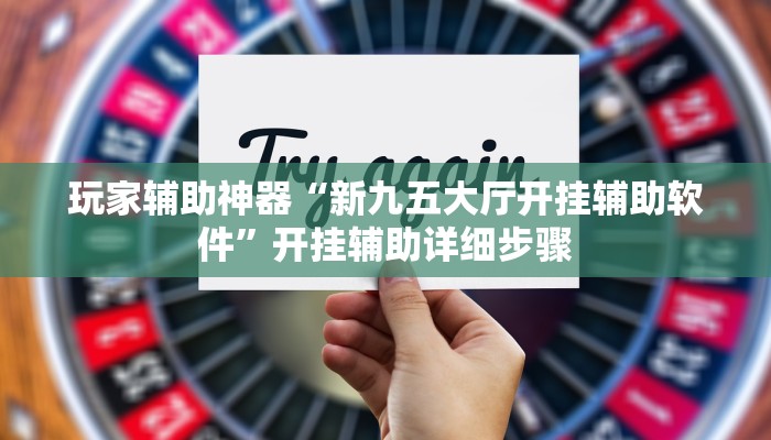 玩家辅助神器“新九五大厅开挂辅助软件”开挂辅助详细步骤