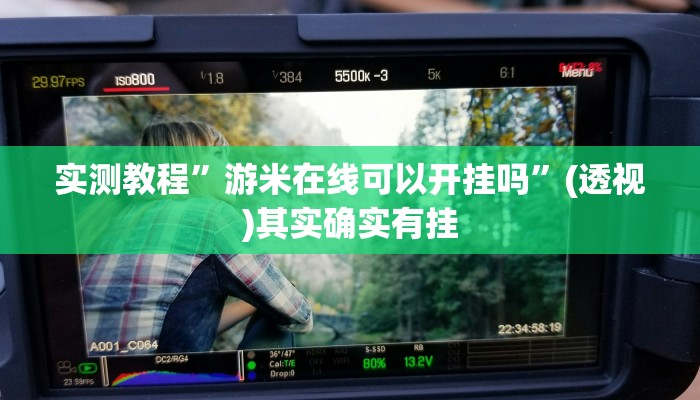 实测教程”游米在线可以开挂吗”(透视)其实确实有挂