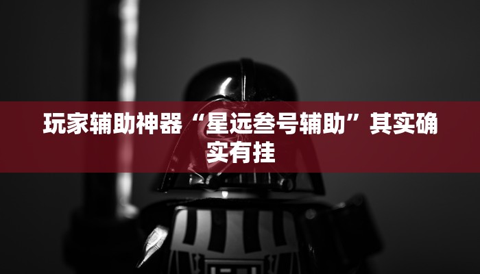玩家辅助神器“星远叁号辅助”其实确实有挂