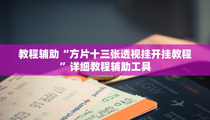 教程辅助“方片十三张透视挂开挂教程”详细教程辅助工具