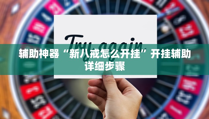 辅助神器“新八戒怎么开挂”开挂辅助详细步骤