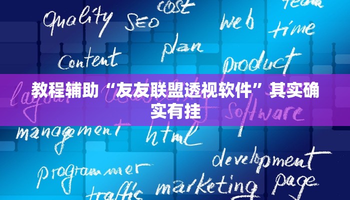 教程辅助“友友联盟透视软件”其实确实有挂