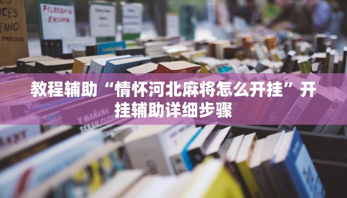 教程辅助“情怀河北麻将怎么开挂”开挂辅助详细步骤