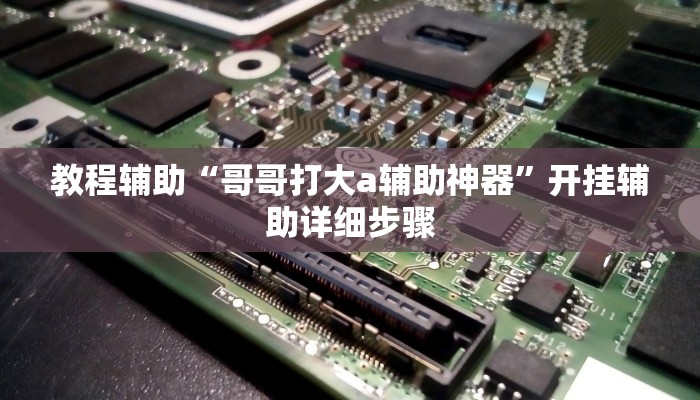 教程辅助“哥哥打大a辅助神器”开挂辅助详细步骤