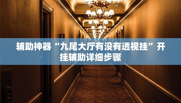 辅助神器“九尾大厅有没有透视挂”开挂辅助详细步骤 辅助神器“九尾大厅有没有透视挂”开挂辅助详细步骤