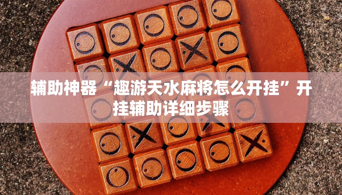 辅助神器“趣游天水麻将怎么开挂”开挂辅助详细步骤