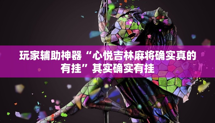 玩家辅助神器“心悦吉林麻将确实真的有挂”其实确实有挂