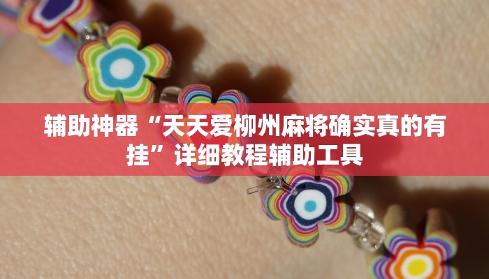 辅助神器“天天爱柳州麻将确实真的有挂”详细教程辅助工具