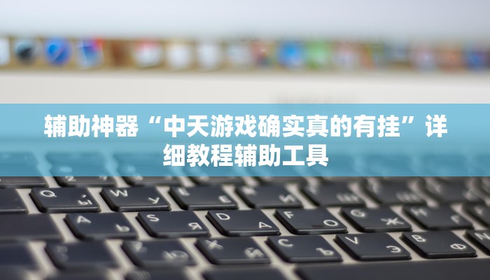 辅助神器“中天游戏确实真的有挂”详细教程辅助工具