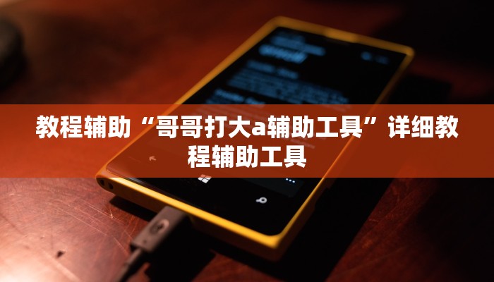 教程辅助“哥哥打大a辅助工具”详细教程辅助工具